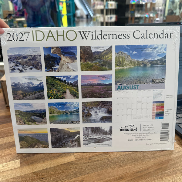Hiking Idaho 2027 Calendar