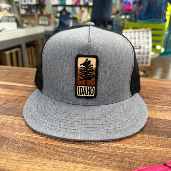 Idaho Lone Pine Flat Bill Trucker Hat