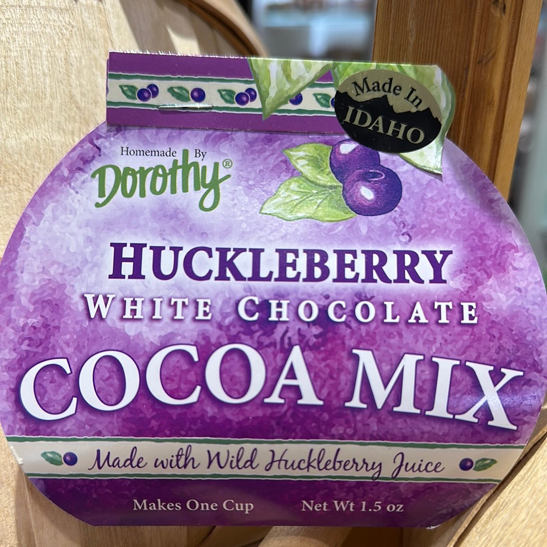 Huckleberry Single White Chocolate Cocoa Mix