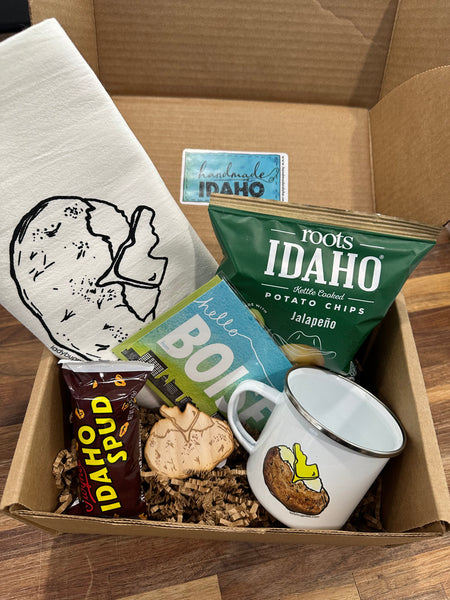 Idaho Spud Box, local gifts Handmade Idaho