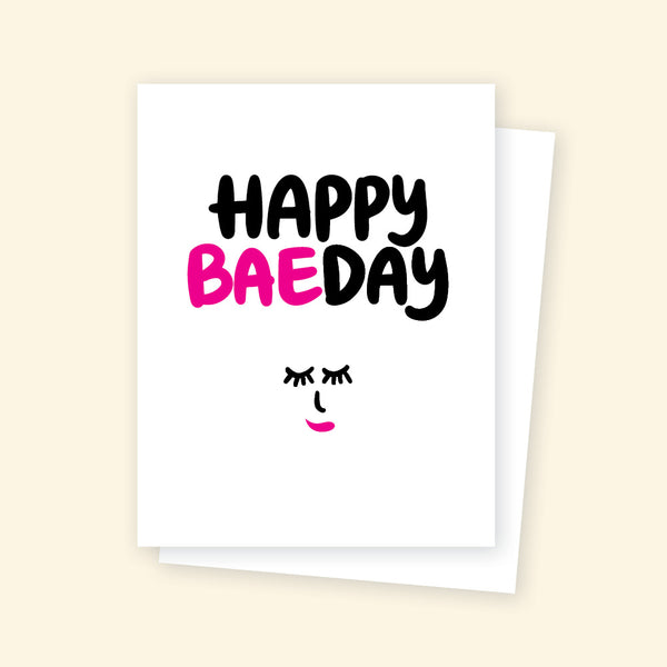 Greeting card - Happy BAEday