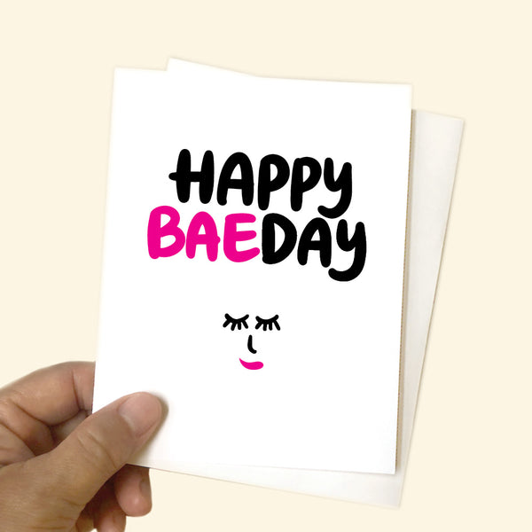 Greeting card - Happy BAEday
