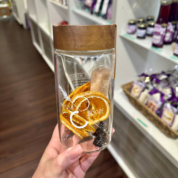 Infuse & Booze Cocktail Kit, Old Fashioned