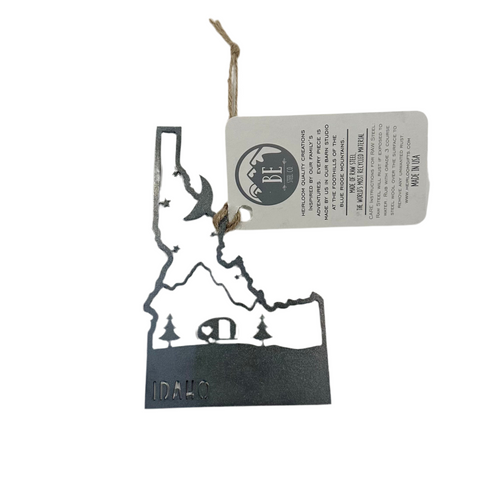 Idaho Scenes Steel Ornament