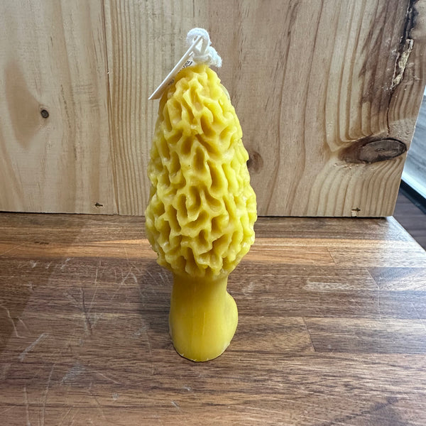 Morel Beeswax Candle 3oz