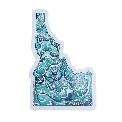 Lauren T Kistner Rivers Idaho Magnet