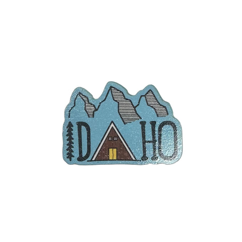 Idaho Colored Cabin Magnet, CDA