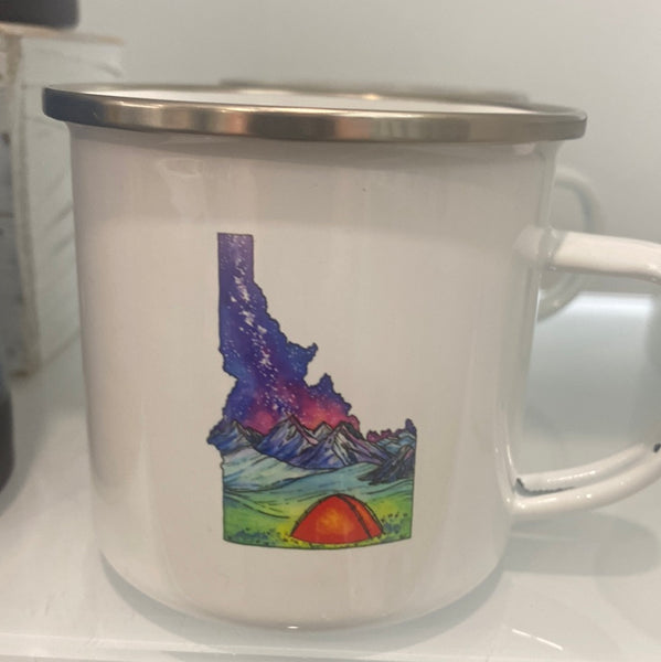 Idaho Tent Enamel Mug