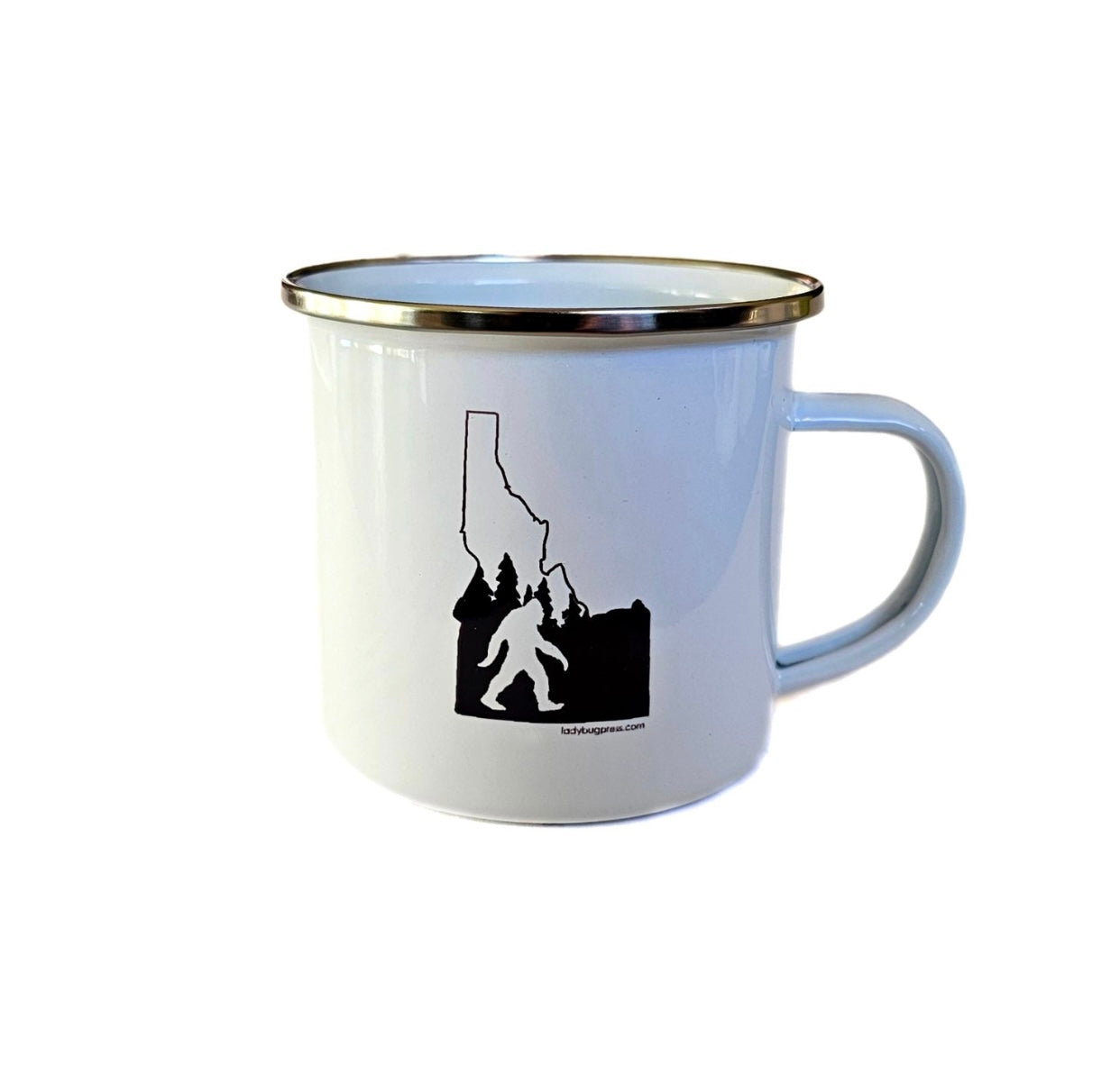 Idaho Yeti Enamel Mug