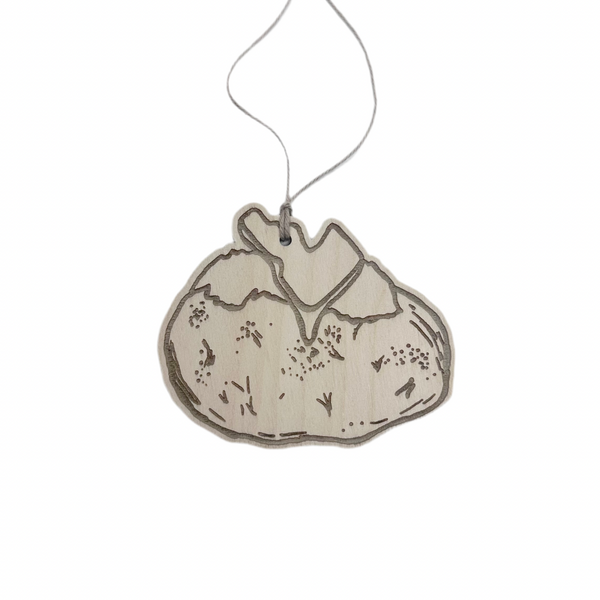 Idaho Spud Wood Ornament