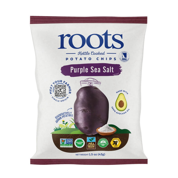 Snack Size Roots Idaho Potato Chips, Variety of Flavors 1.5oz