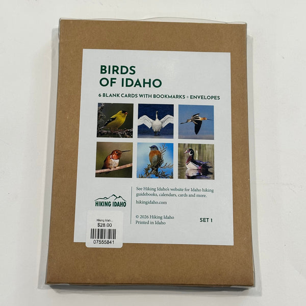 Hiking Idaho, Birds of Idaho Greeting Cards 6pack