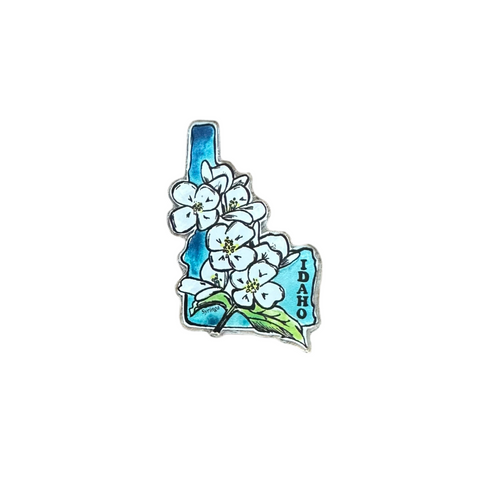 Acrylic Idaho Syringa Magnet
