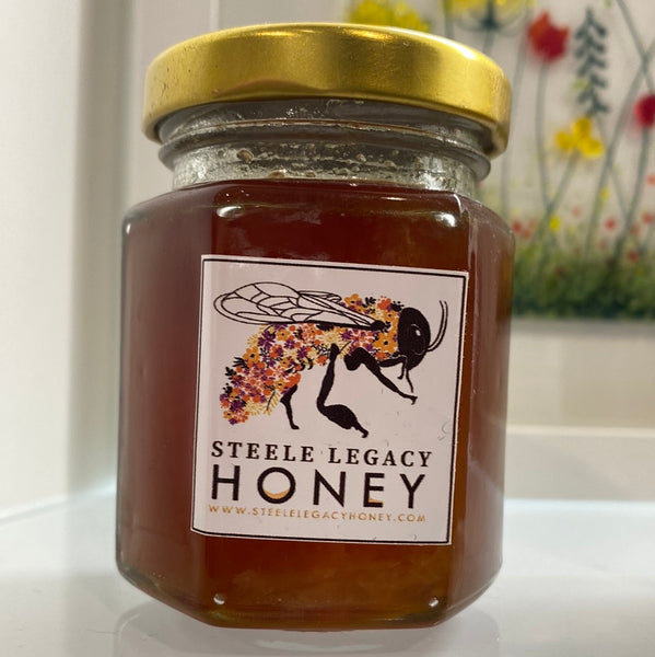 Steele Honey Mini 3oz Jar TSA Approved, Sweet Clover or Wildflower