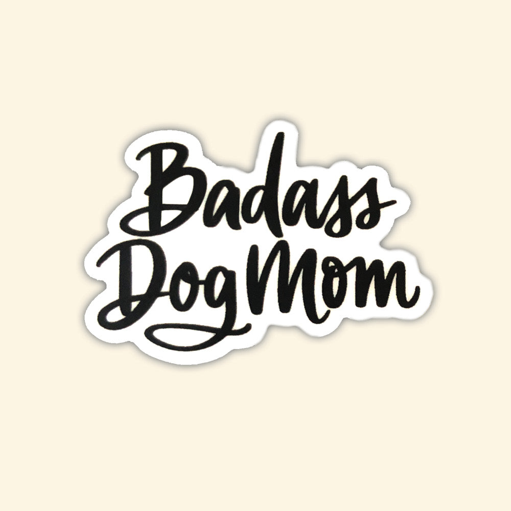 Sticker - Mini Badass Dog Mom