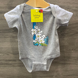 Idaho Syringa Onesie, eco-friendly waterbased inks