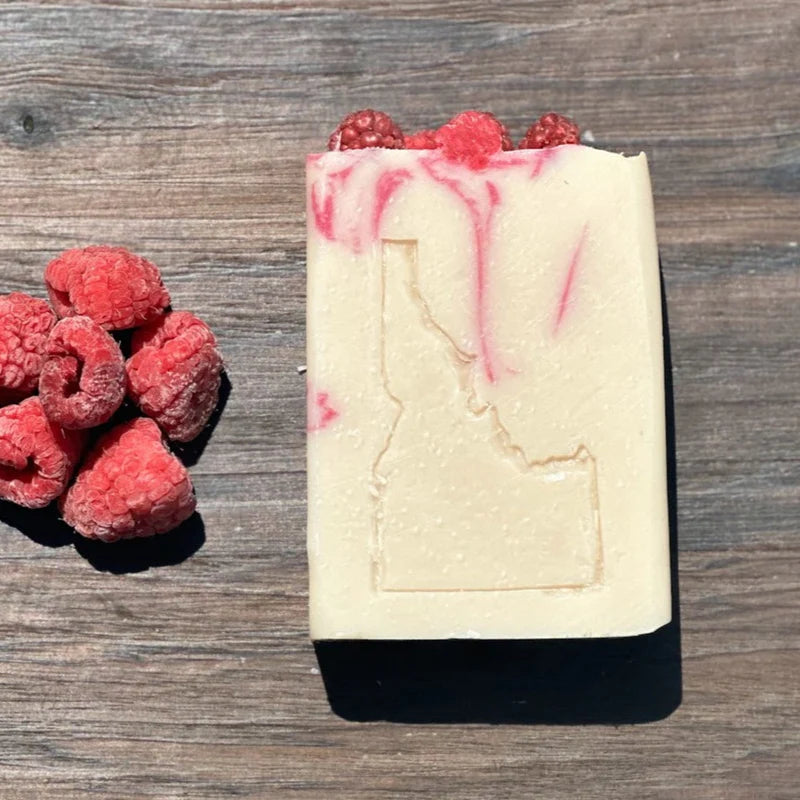 Raspberry with Goats Milk Soap, Idaho Soap Company