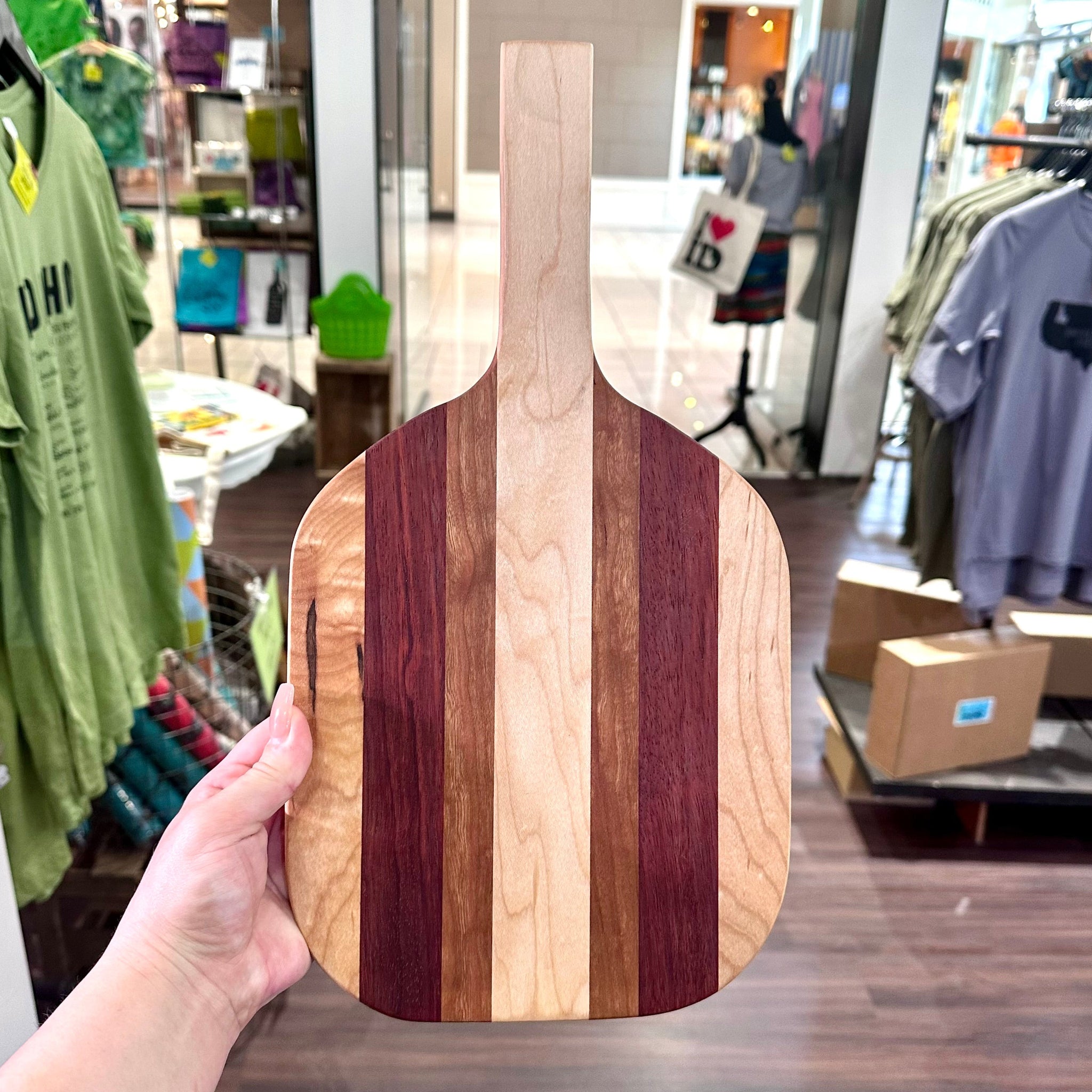 Pickleball Paddle Cutting Board