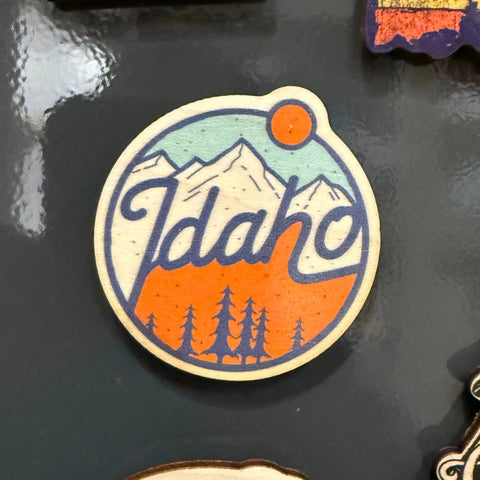 Idaho Peaks Magnet, CDA