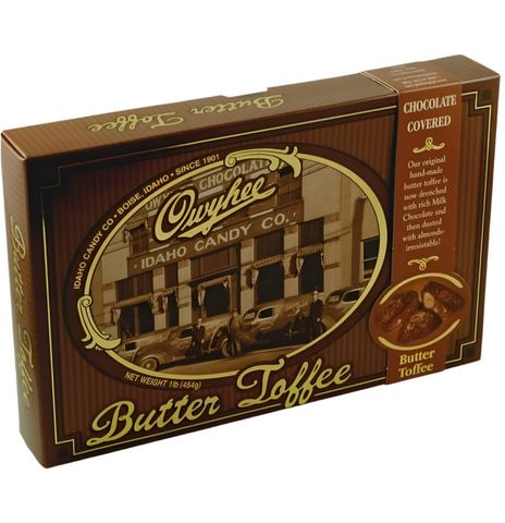 Owyhee Butter Toffee Chocolate 1 lb