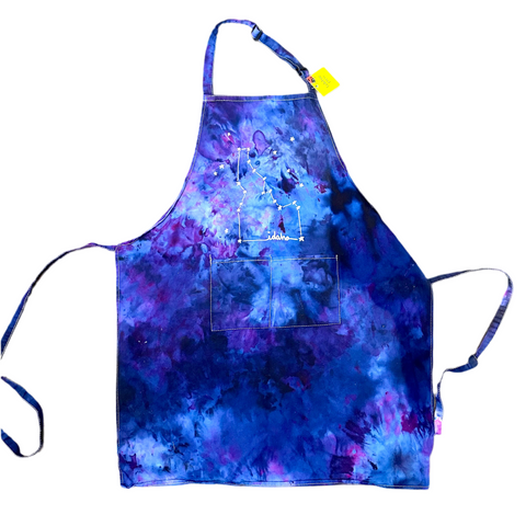 Ice Dyed Idaho Constellation Apron