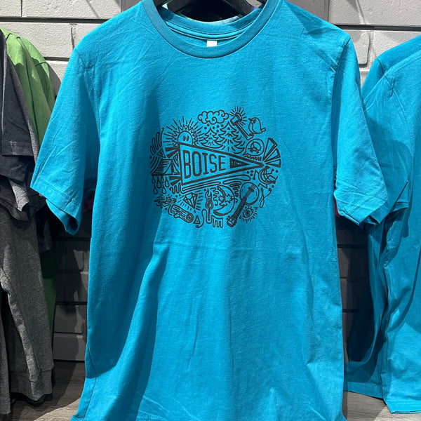 Boise Pennant T-shirt, BANANA ink