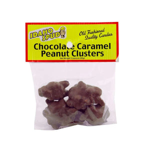 Chocolate Caramel Peanut Clusters, by Idaho candy Co.