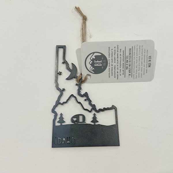 Idaho Scenes Steel Ornament