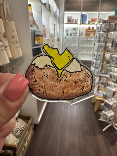 Acrylic Idaho Spud, Baked Potato Magnet