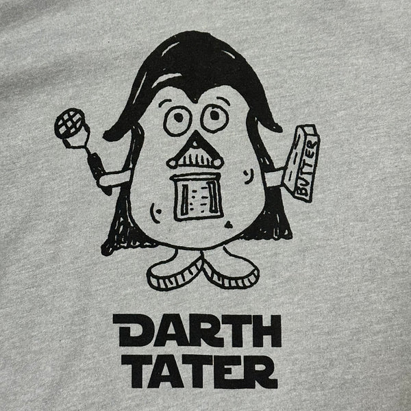 Darth Tater T-shirt, Adult Sizes, Eco Friendly Water based Inks