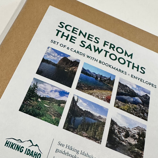 Hiking Idaho, Scenes from the Sawtooths Greeting Cards 6pack