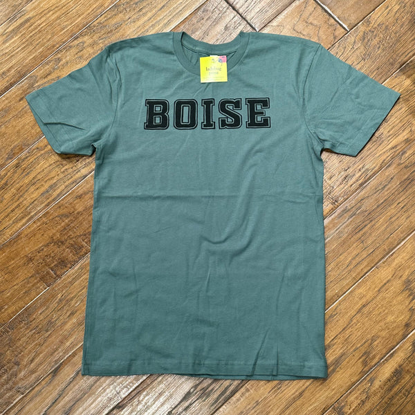 BOISE T-shirt, eco-friendly waterbased inks