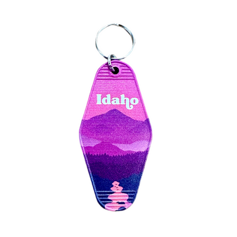 Idaho Retro Keychain