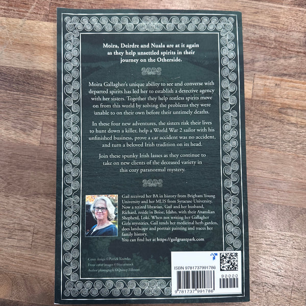 The Body in Bru Na Boinne Book, Local Idaho Author Gail Grant Park