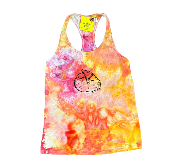 Ice Dyed Spud “Baked Potato” Tank , Adult Sizes