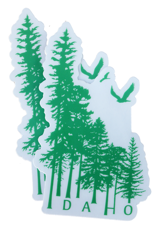 Wilderness Sticker, Banana Ink.