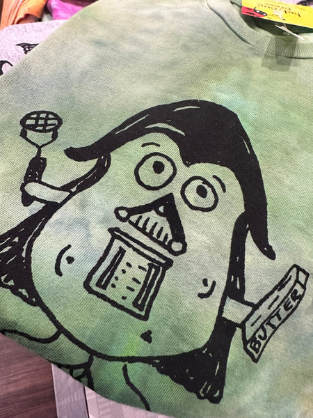 Ice Dyed Darth Tater Youth S-XL T-shirt, eco-friendly waterbased inks