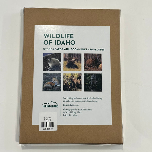Hiking Idaho, Wildlife of Idaho Greeting Cards 6pack