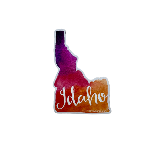 Idaho Watercolor Magnet