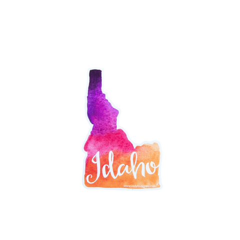 Idaho Watercolor Magnet