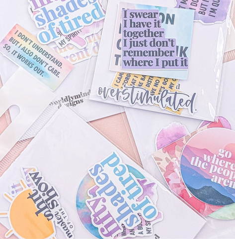 Mini Sassy Sticker Pack