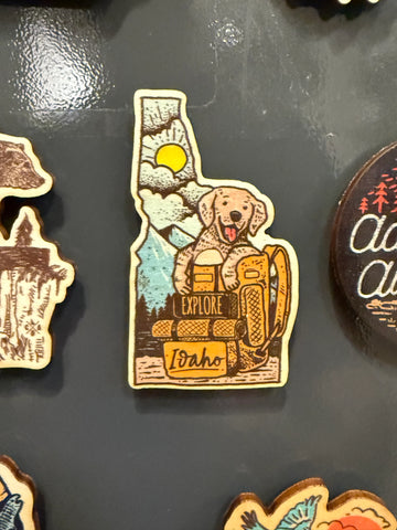 Idaho Explorer Puppy Magnet, CDA