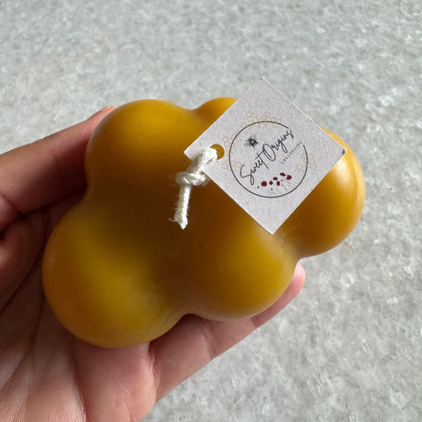 Cloud Beeswax Candle 3oz