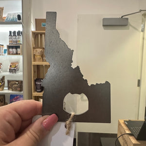 Idaho Shaped Steel Bottle Opener