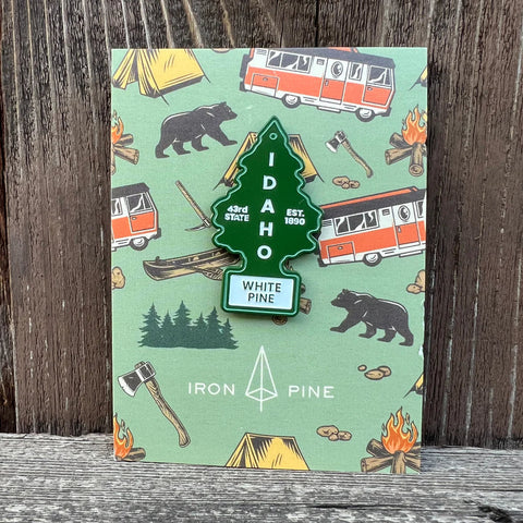 Idaho White Pine Enamel Pin