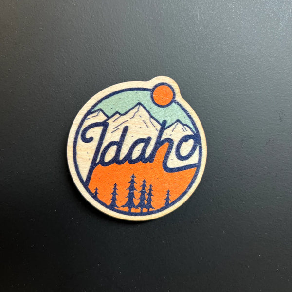 Idaho Peaks Magnet, CDA