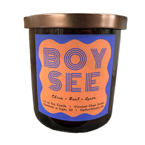 10oz Boy See Soy Candle