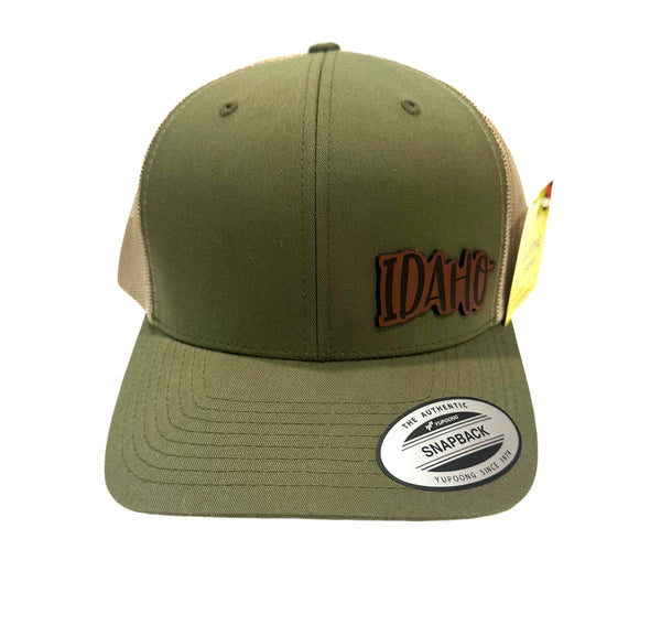 Idaho Leather Patch Adjustable Hat