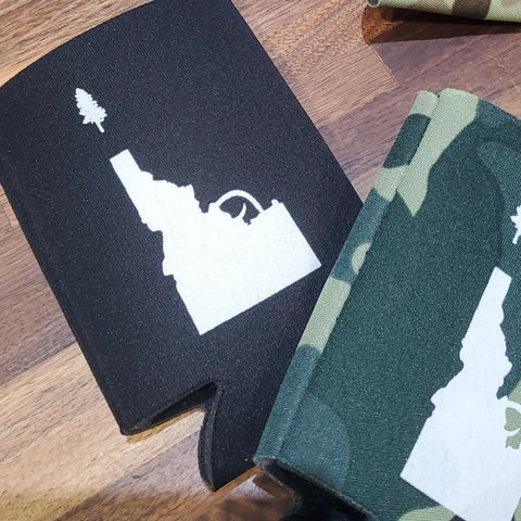 Tree Gun Can Coozie, BANANA ink
