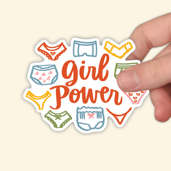 Sticker - GIRL POWER (UNDIES)